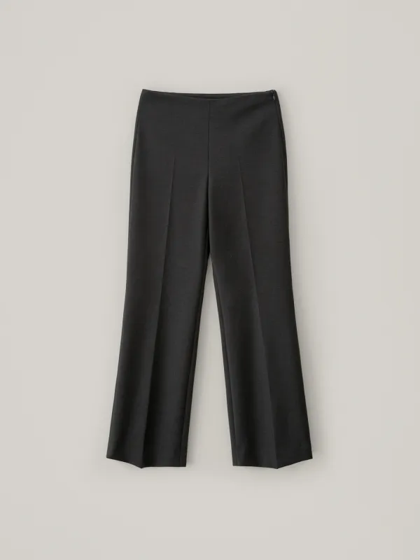 Classic Bootscuts Pants - Charcoal