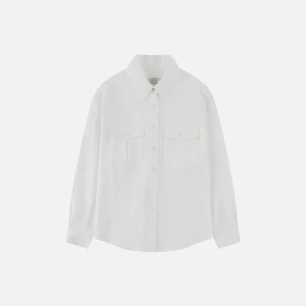 SITP5259 내추럴 워크 셔츠_White