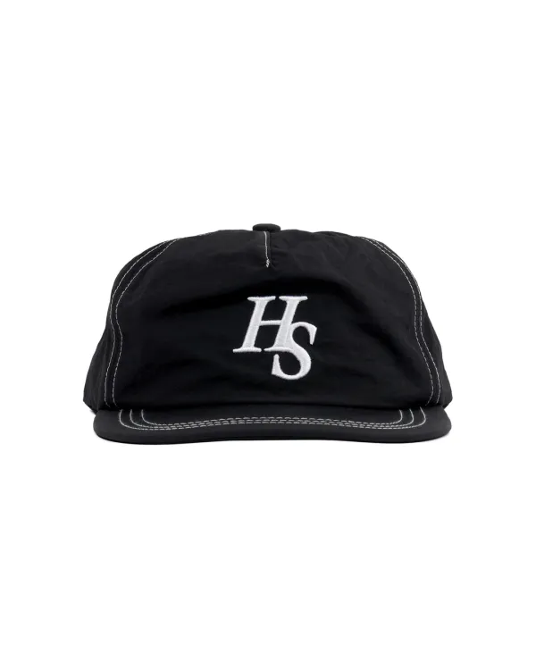 HS Stitch Relaxed Fit 5P Cap_Black