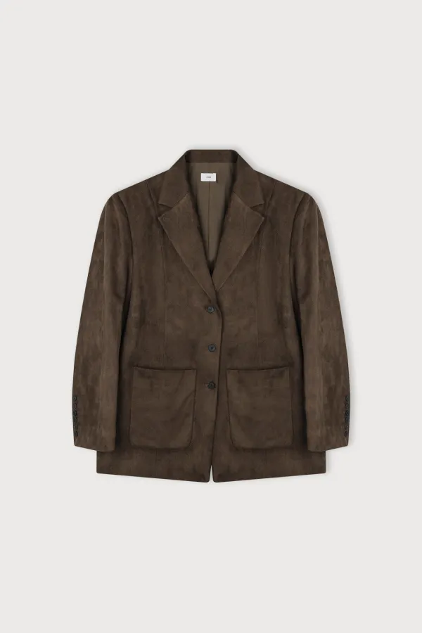HEAVY SUEDE OVERFIT JACKET
