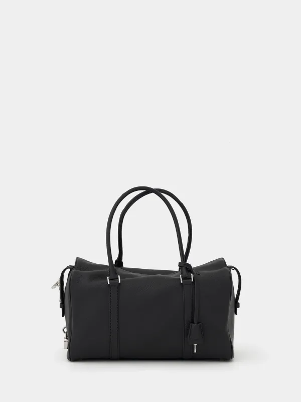 Corrie flap boston bag - Black