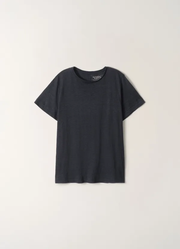 Sunny round t-shirts (Washed blue)