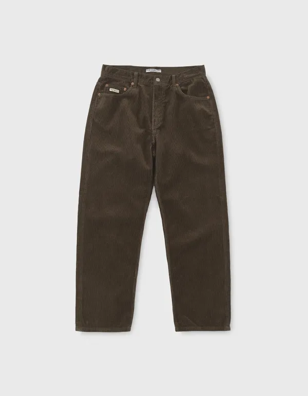 CREST WASHED CORDUROY PANTS (W) / Brown