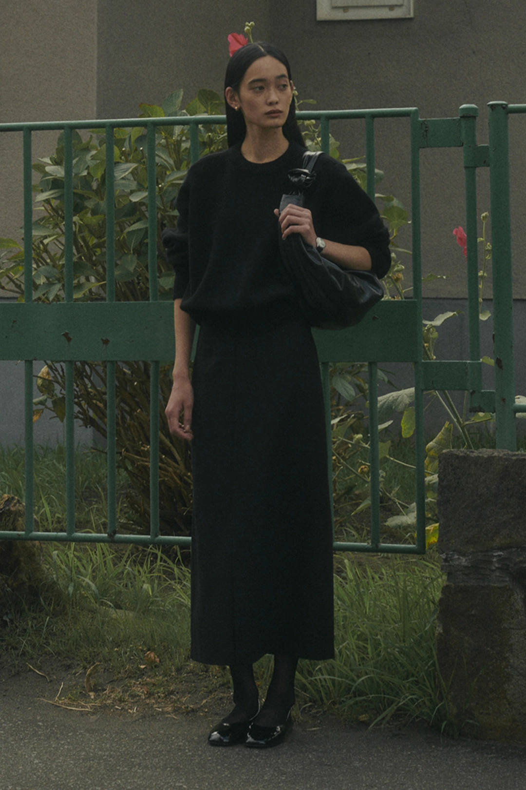 세이지먼트 TOMI PENCIL SKIRT_BLACK 상품 이미지 2