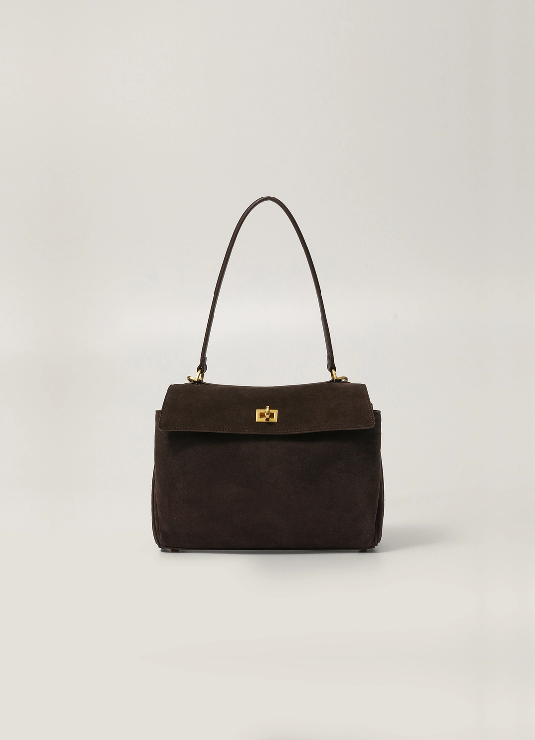페블엠 Moment Bag - Brown Suede 상품 이미지 1