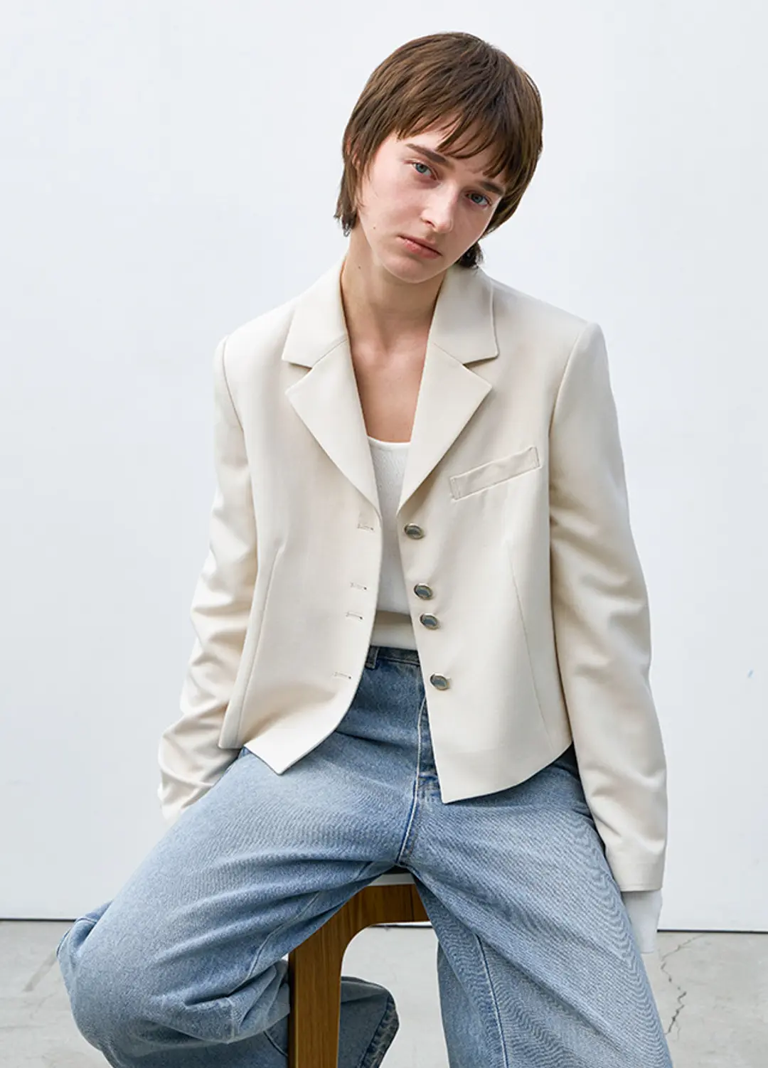아뜰리에 나인 (JK-3010)LEAH SHORT JACKET 상품 이미지 1