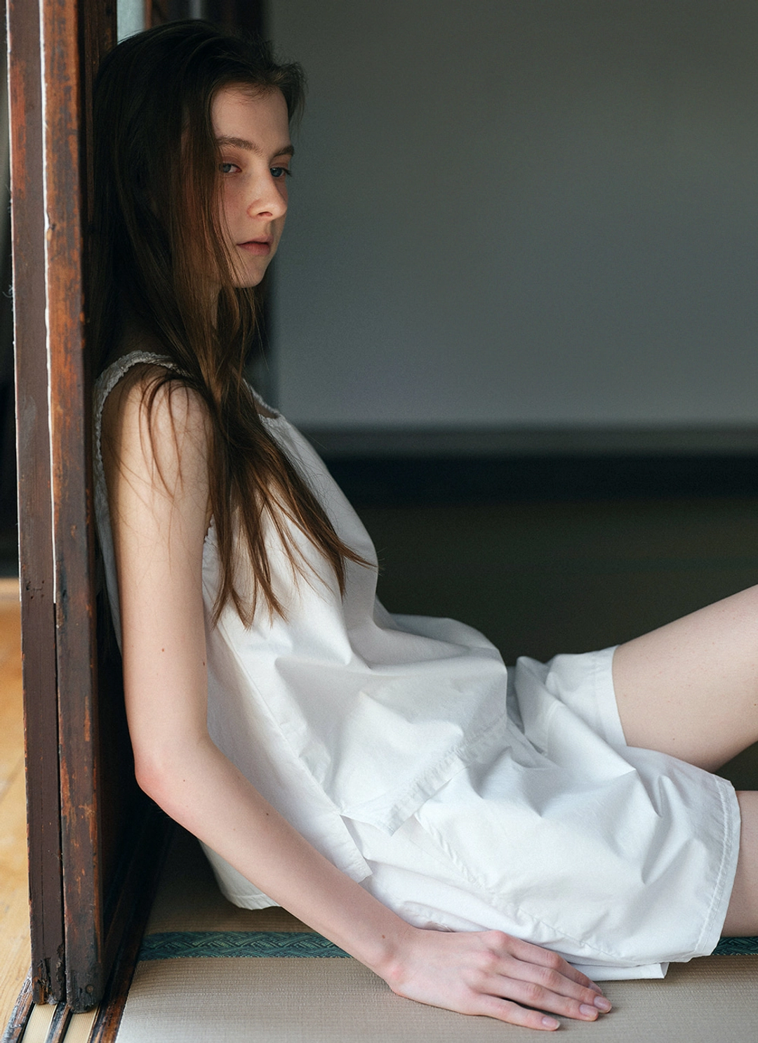 르닐 5TH / Nina Shirring Sleeveless (Ivory) 상품 이미지 3