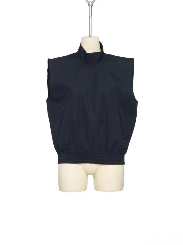 PS26 NAVY HIGH NECK VEST