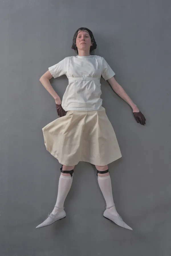 PF26 WHITE BRA LAYERED T-SHIRT