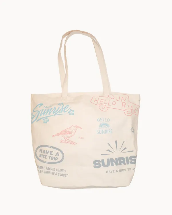 HS Graphic Tote Bag_Ivory
