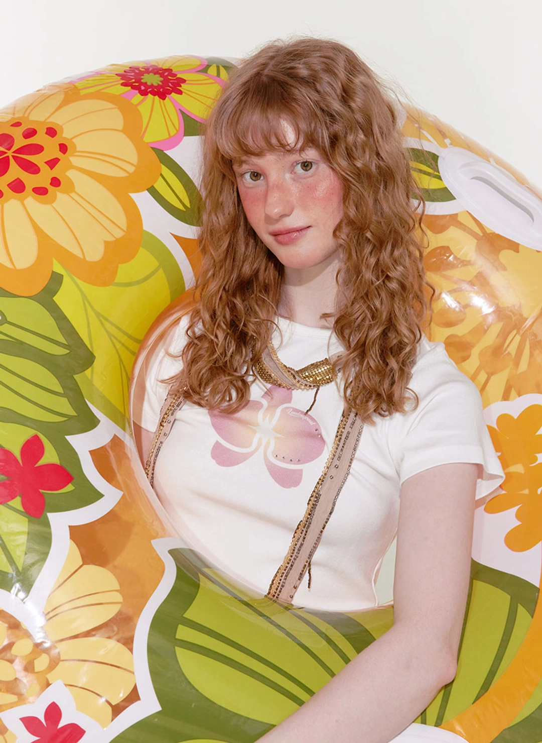 루루서울 Orchid Cubic T-Shirt (Ivory) 상품 이미지 2