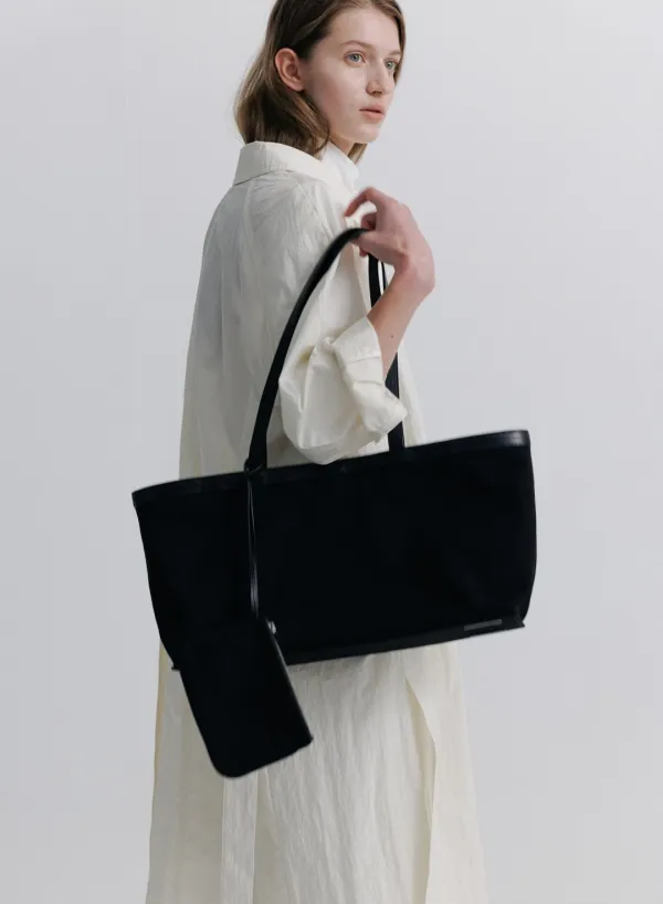 Monia Canvas Bag Black