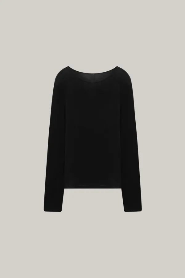 Sheer Skin T-shirt (black)