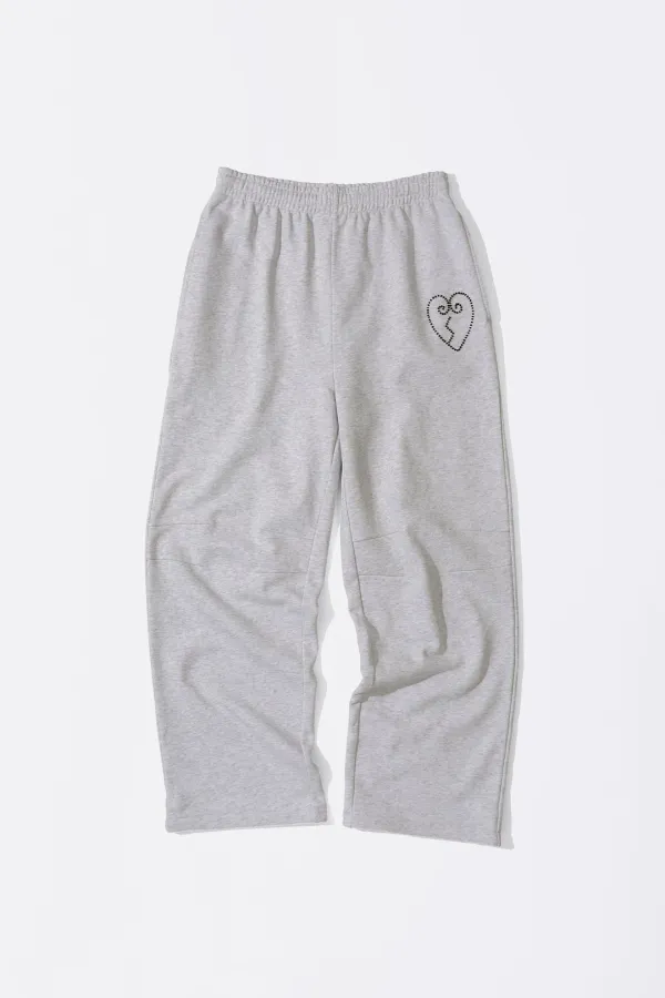 My Go To Sweatpants White Melange