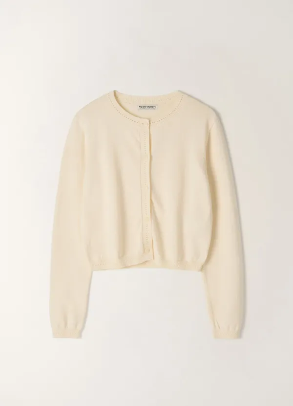 Pale Routine Cardigan