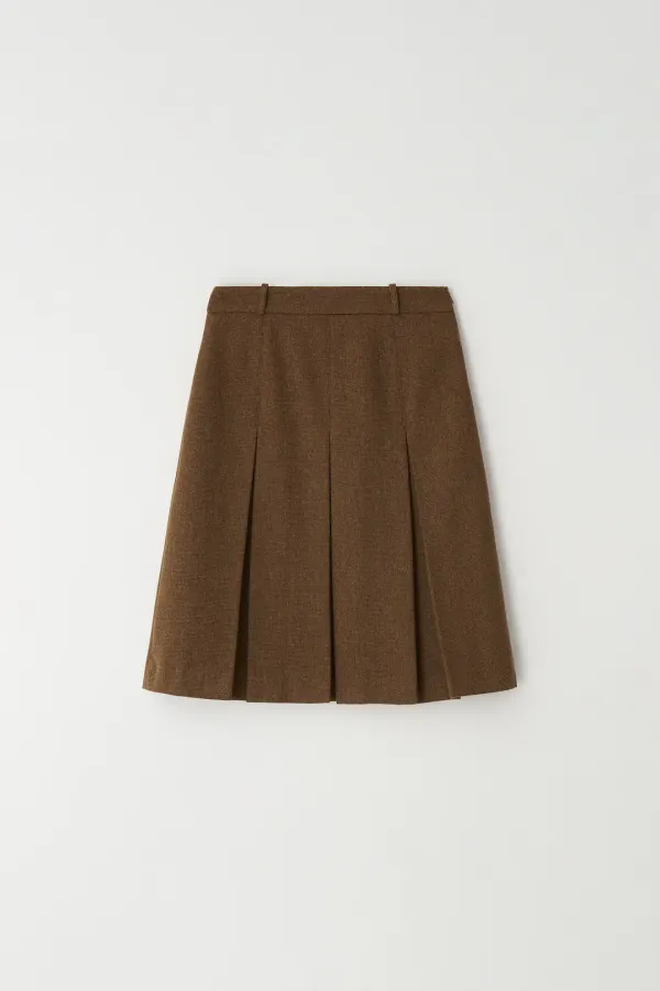 [4th] Inverted Pleats Skirt