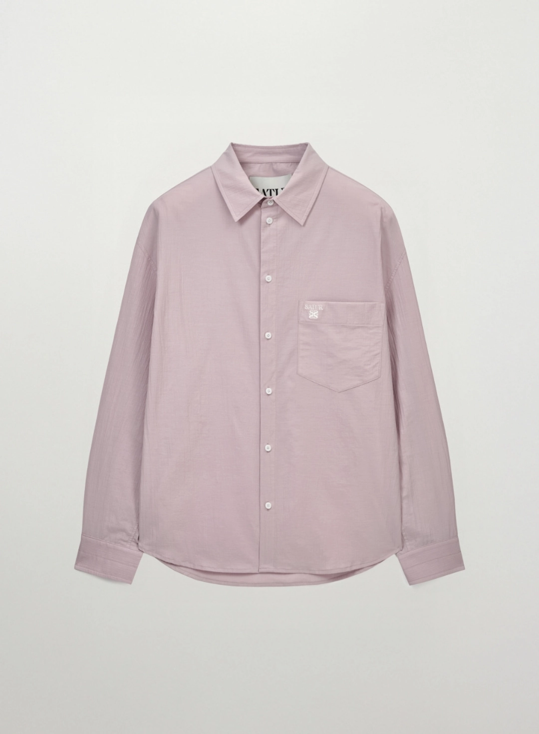 세터 Seersucker Pocket Shirt - Pink 상품 이미지 1