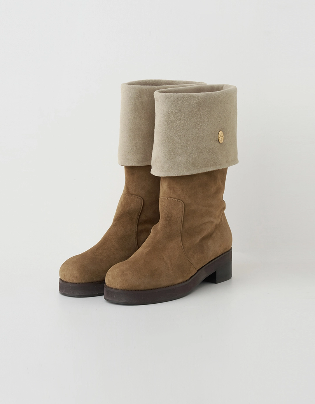 러브어스유 Real Lamb Skin Suede Cabra Boots (3Color) 상품 이미지 1