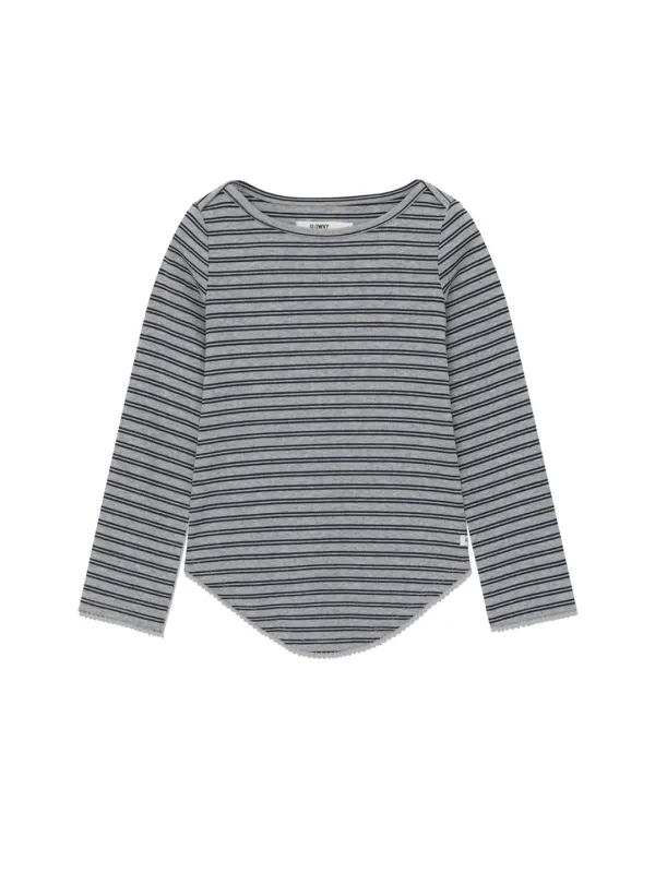 3/4 SOFT WAVE TEE (GRAY STRIPE)