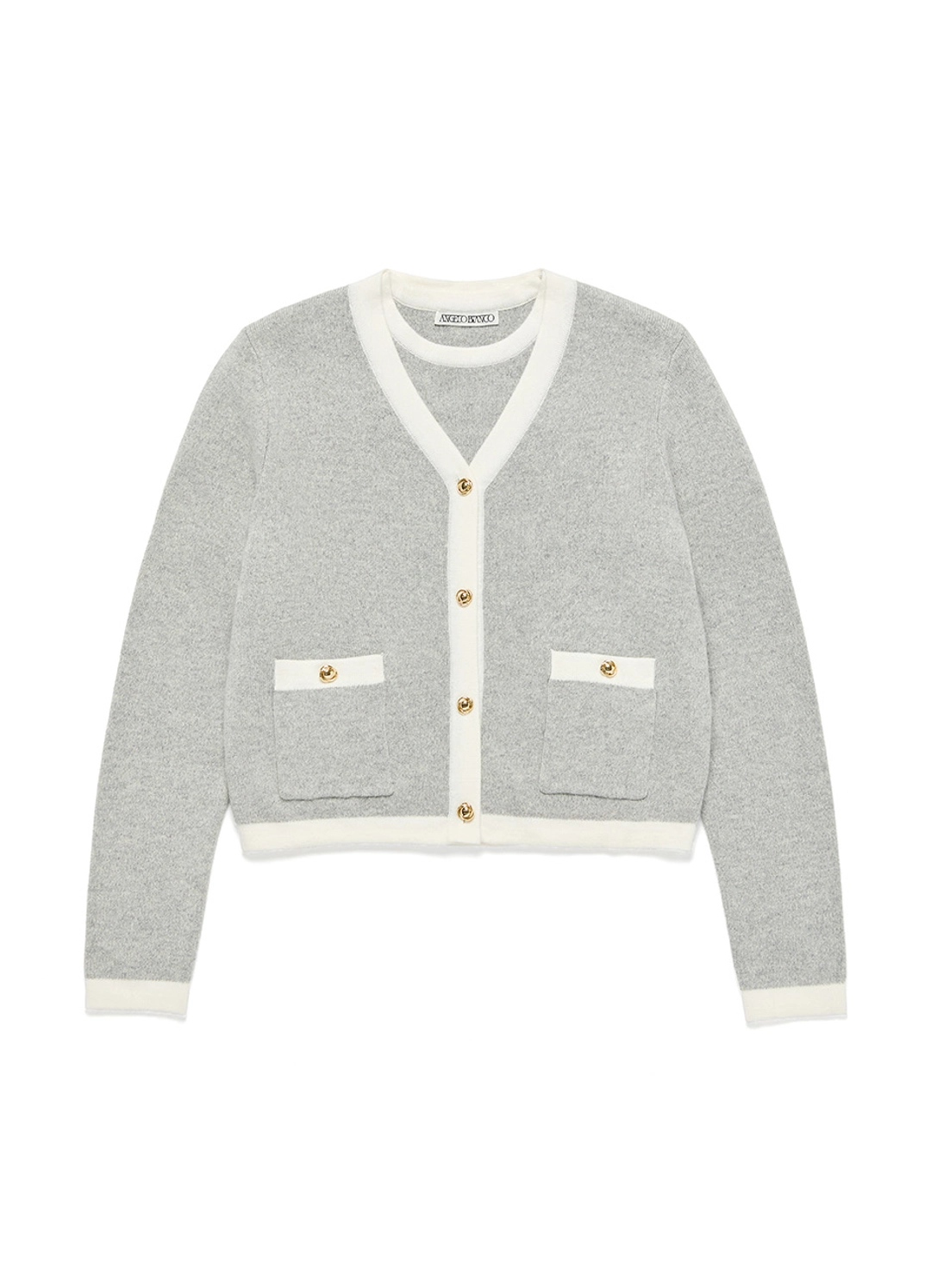 안젤로비안코 Nest Angora Cardigan Set (4col) 상품 이미지 3
