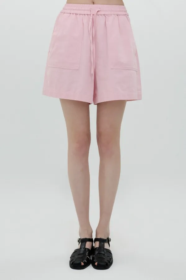[25SS clove] Washed Cotton Shorts (Pink)