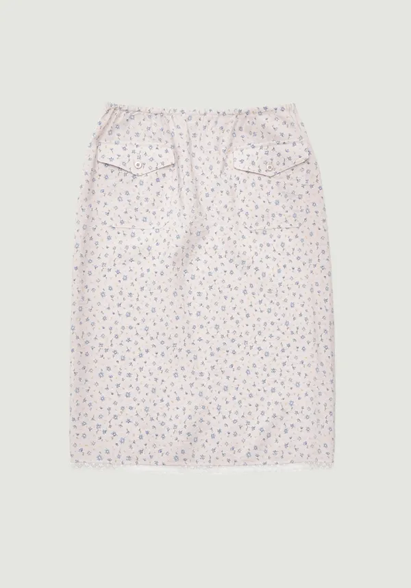 VIOLET MIDI SKIRT