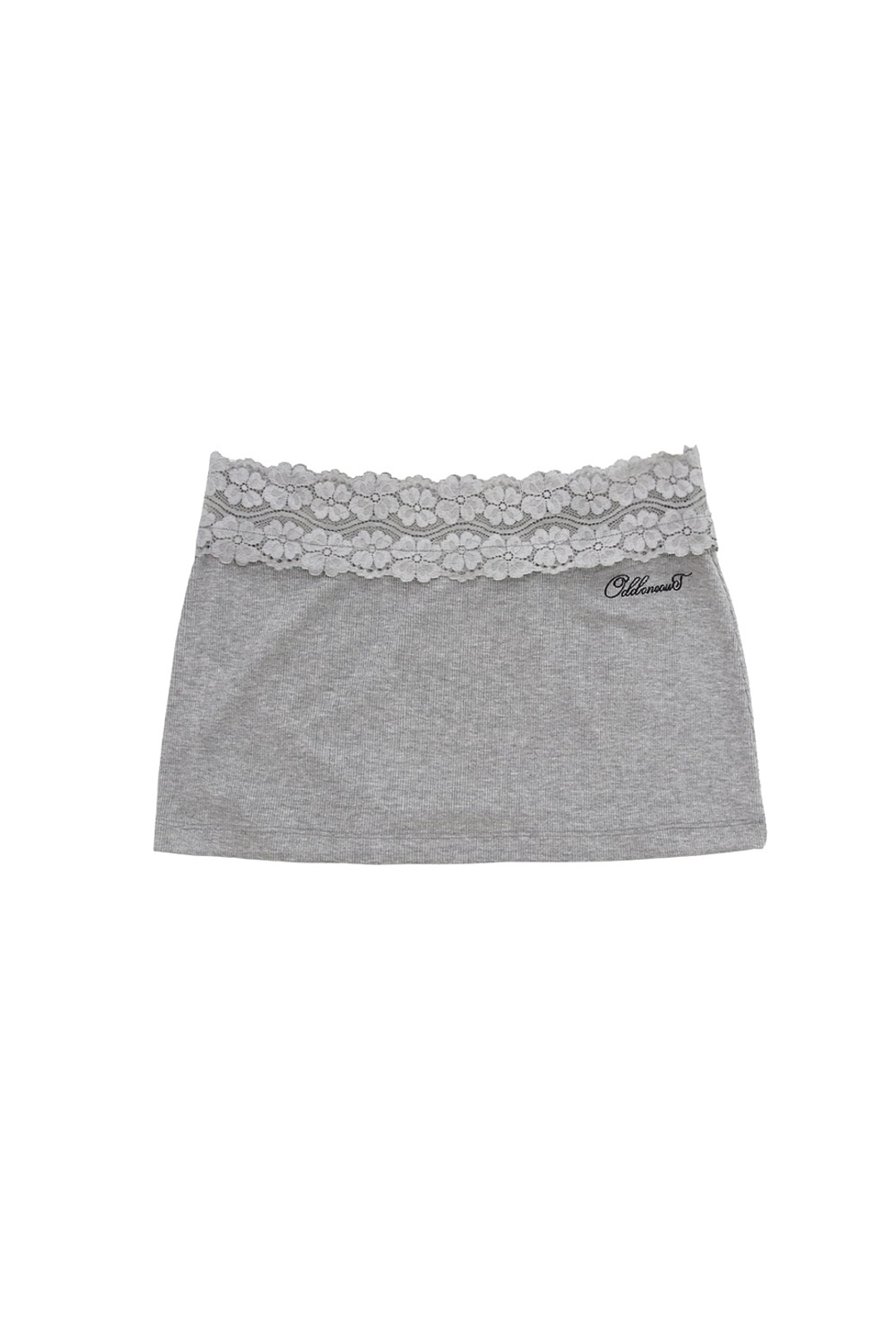 오드원아웃 MONO LACE SKIRT M.GRAY 상품 이미지 2