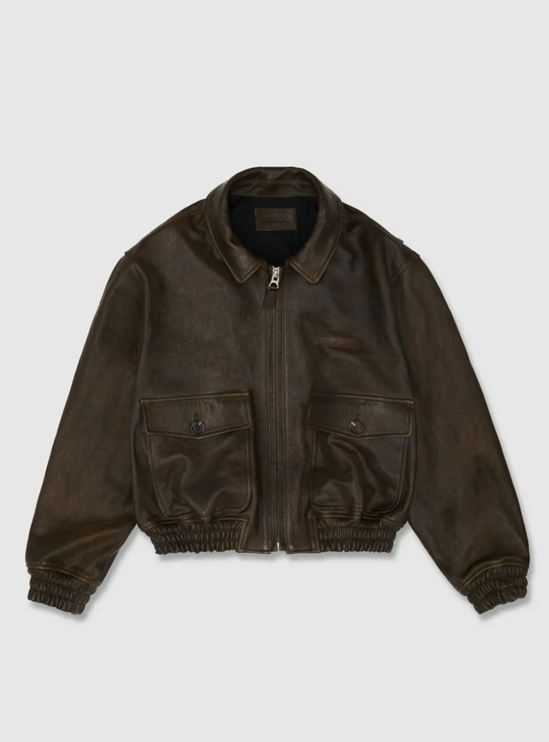 A-2 Leather Jacket (Brown)