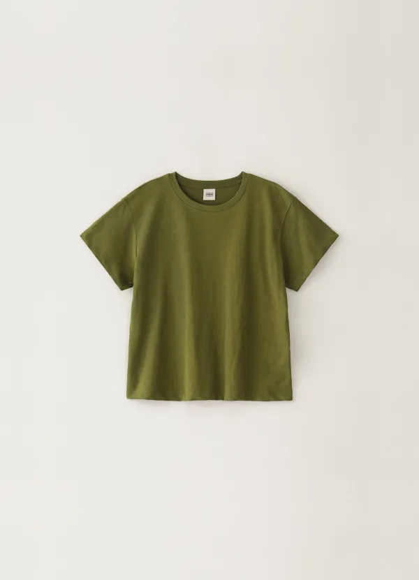 18TH / 40\'s Round T-Shirt - Olive