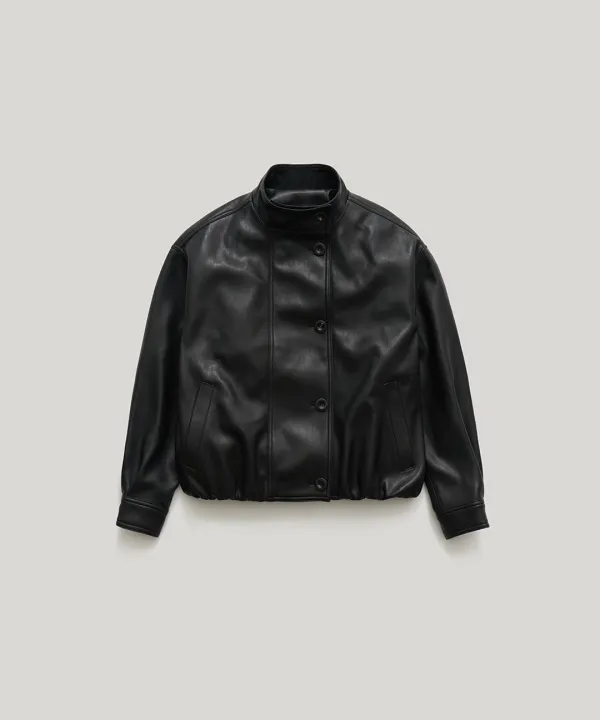PVIL Benny Leather Bomber