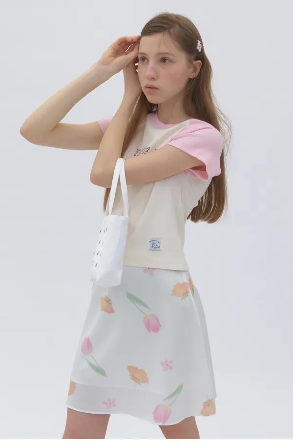 Watery Skirt Pink