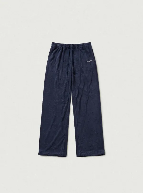 Terry Sweat Drawstring Pants_Navy