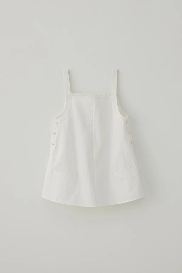 T/T Square pocket one-piece (ivory)