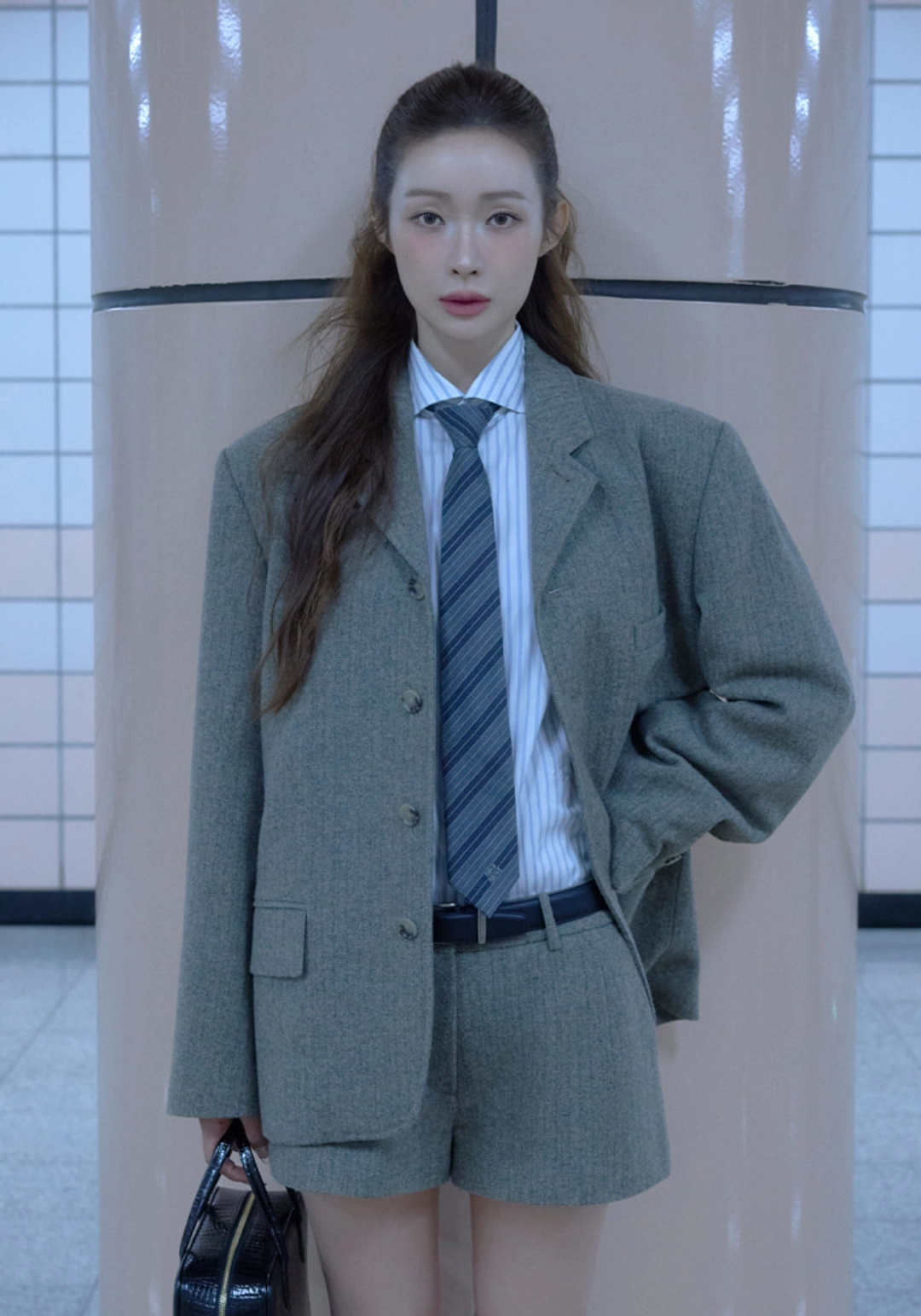그로브 MABEL HERRINGBONE JACKET 상품 이미지 2
