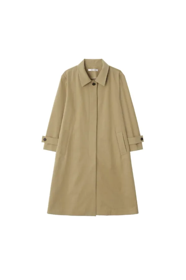Relaxed trench coat - Beige (9/21 예약 발송)