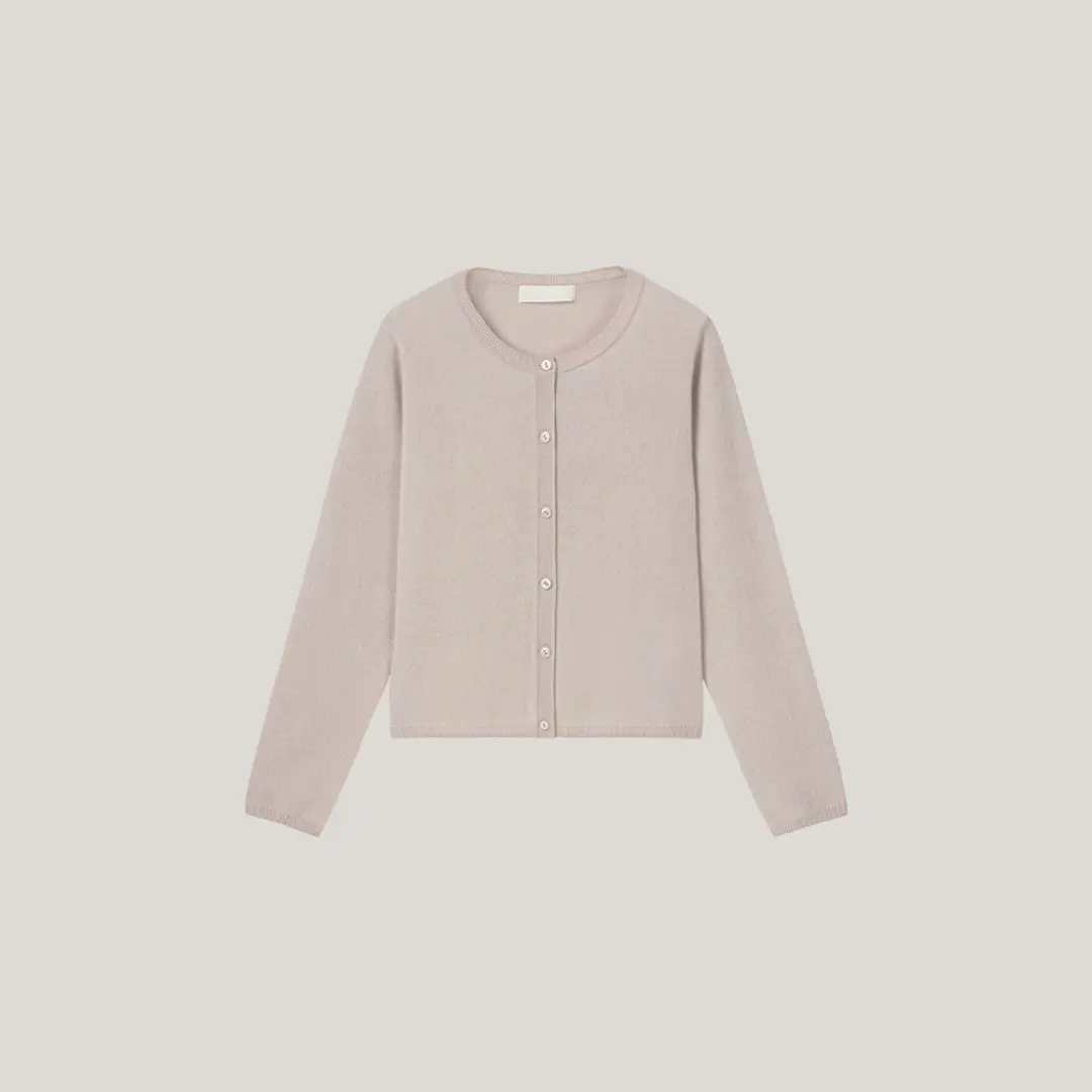 Bianco cashmere cardigan