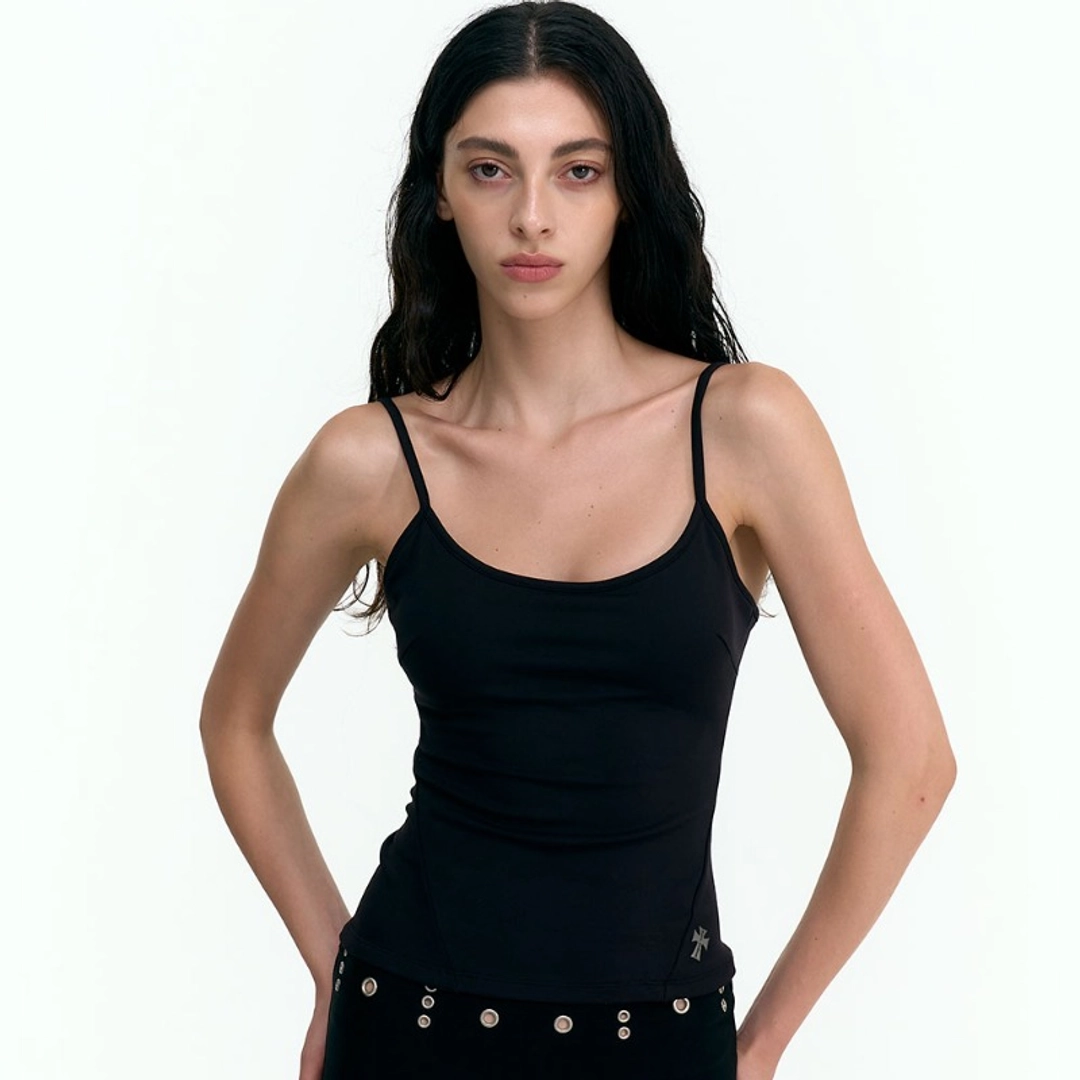 2000아카이브 CONTOUR SCOOP CAMI (BLACK) 상품 이미지 2