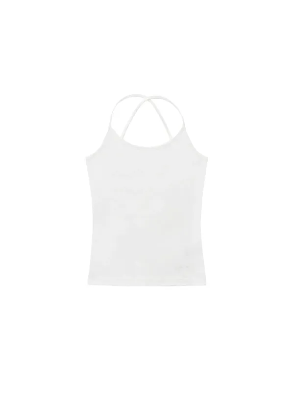 [2ND 11/3~ 발송] BASIC STRAP SLEEVELESS, WHITE - bohemseo