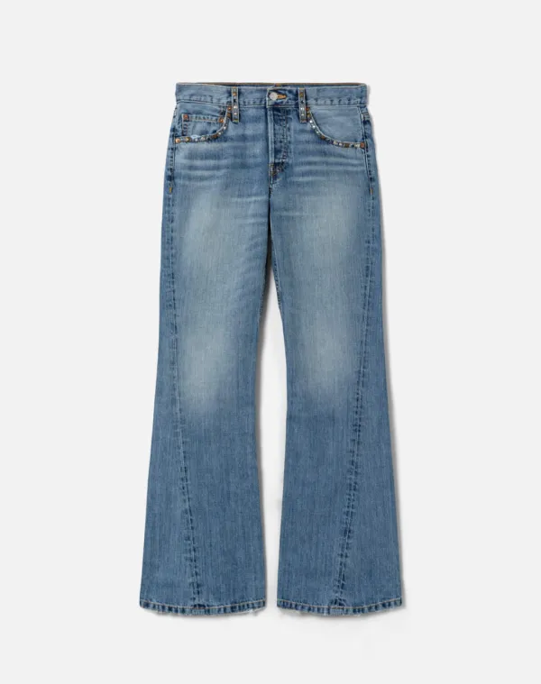 Twisted Mid Rise Bootcut - Thunderstruck