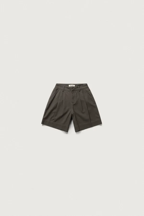 MOCHA BERMUDA PANTS