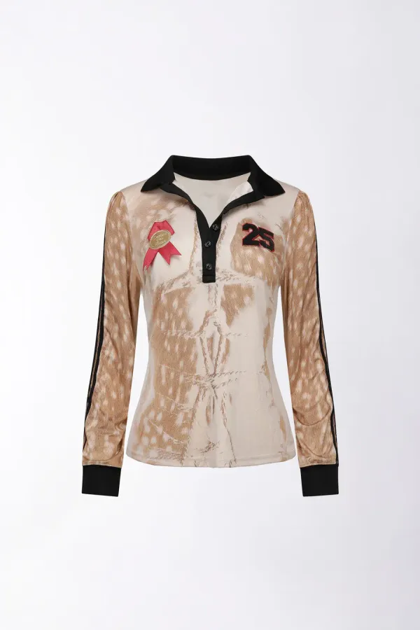 Rudolph Jersey Tee Brown