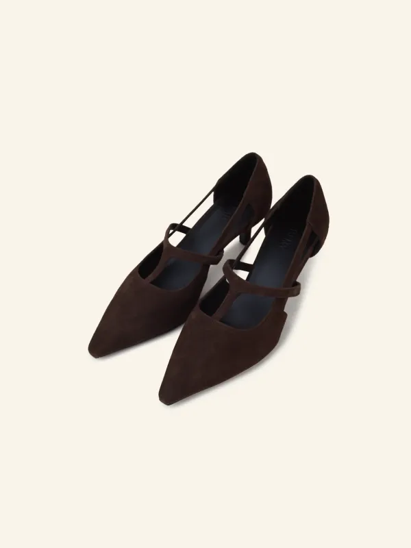 MAREN pumps / 브라운스웨이드