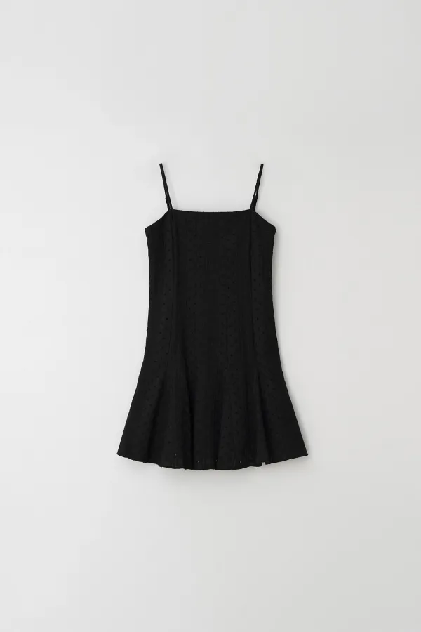 Eyelet Dress (black)