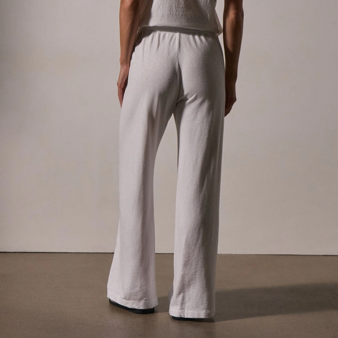 제임스펄스 Vintage French Terry Wide Leg Sweatpant - White 상품 이미지 2