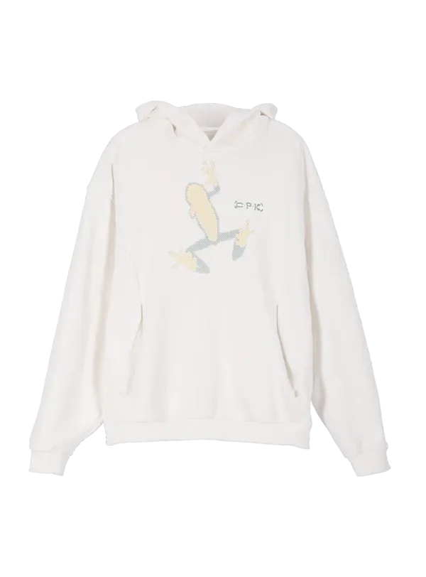 RELAXFIT HOODIE WHITE