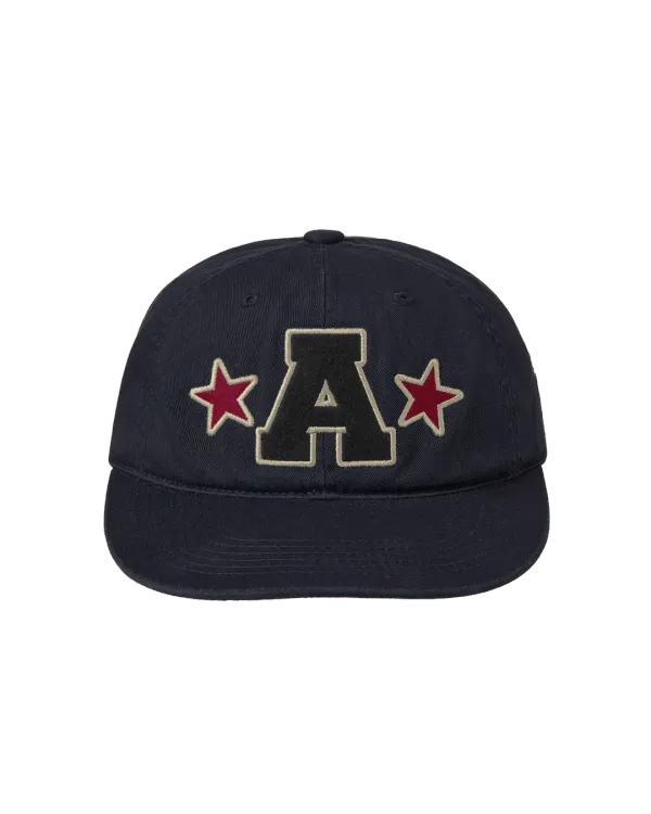 [10/20 예약발송] WASHED CAPITAL LOGO CAP [NAVY]