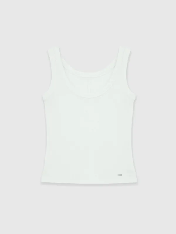 [Essential] Dual Tank Top (Ivory)