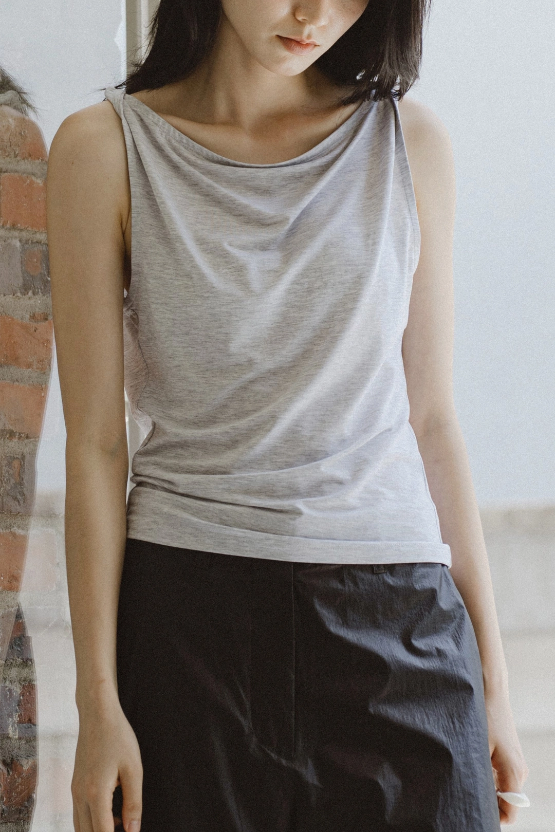 스앨더 38336_Twisted strap sleeveless top [ New Season / 10% DC ] 20일 PM 5 마감 상품 이미지 1