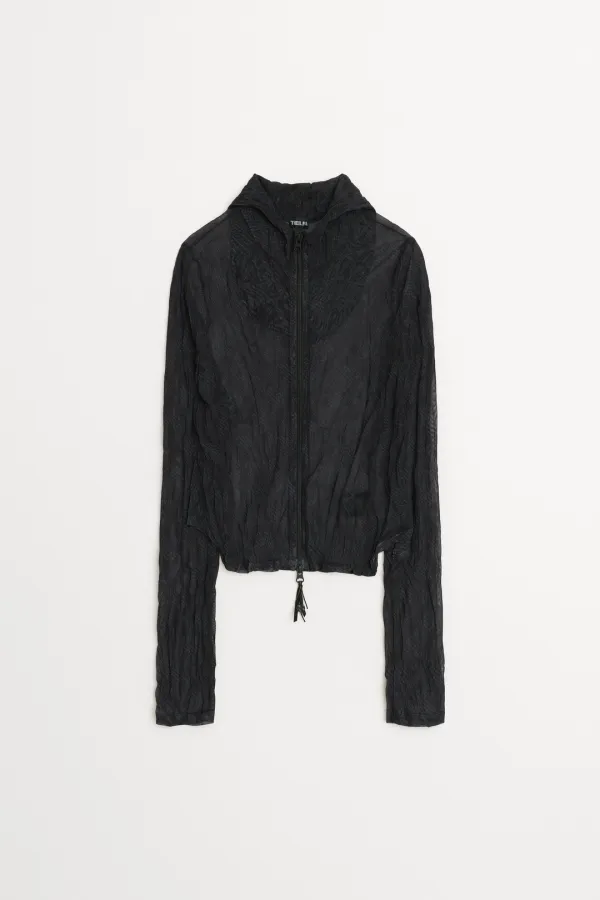 Noir Label Zip-up Hoodie