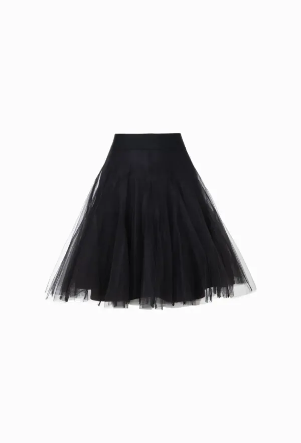 Etoile Banding Sha Mini Skirt (Black)